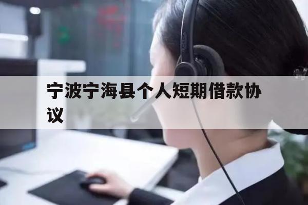详细阅读:宁波宁海县个人短期借款协议 宁波宁海县个人短期借款协议