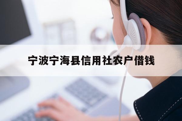 详细阅读:宁波宁海县信用社农户借钱 宁波宁海县信用社农户借钱