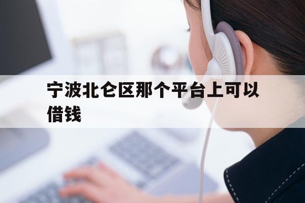 宁波北仑区那个平台上可以借钱